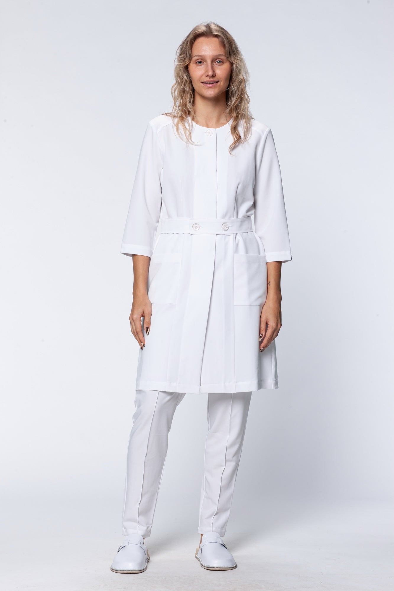 Retro No. 1 Coat (Comfort) – WhiteWhite